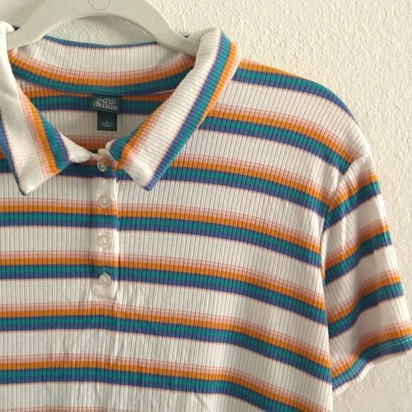 Wild Fable Stripe Bodysuit size XL - Picture 2 of 5